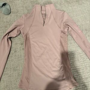 Aztec Diamond Pink Quarter Zip